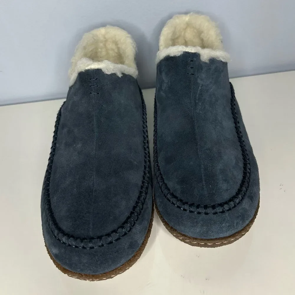 SOREL MEN'S MANAWAN II SLIPPER Navy Blue size 9 - Picture 5 of 9